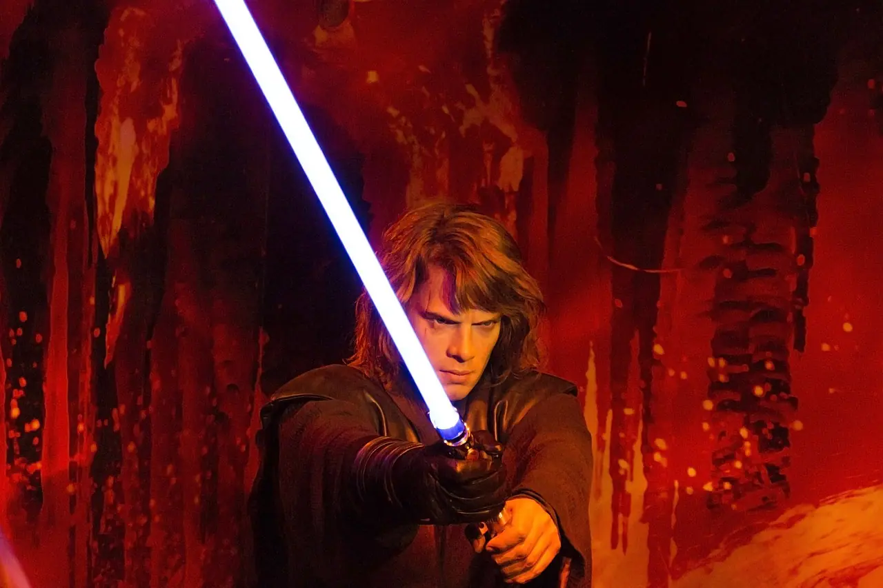 Le célèbre sabre laser de Star Wars